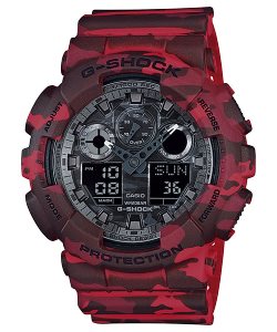 Casio ANALOG-DIGITAL GA100CM-4A G-shock Erkek Kırmızı | MBPDZJ085