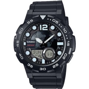 Casio Analog-Dijital AEQ100W-1AV Casio Erkek Siyah | LHFMJV780