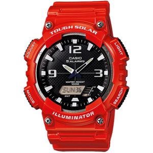 Casio Analog-Dijital AQS810WC-4AV Casio Erkek Kırmızı Turuncu | HCKTFS293