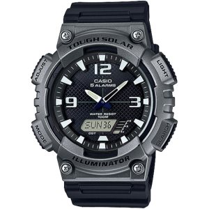 Casio Analog-Dijital AQS810W-1A4V Casio Erkek Siyah Koyu Gri | VKITSO035