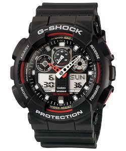 Casio Analog-Dijital GA100-1A4 G-shock Erkek Siyah | SHRZVE691