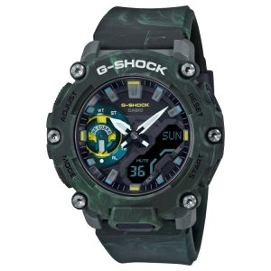 Casio Analog-Dijital GA2200MFR-3A G-shock Erkek Yeşil | KIQGDL768