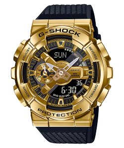 Casio Analog-Dijital GM110G-1A9 G-shock Erkek Siyah Altın | LVFYSH952