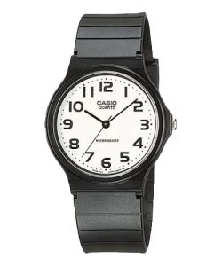 Casio Analog Gündelik MQ24-7B2 Casio Erkek Siyah Beyaz | OWXDKJ594