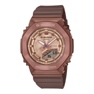 Casio Bronze Analog-digital Matte GMS2100BR-5A G-shock Kadın Kahverengi | DJKXGH817