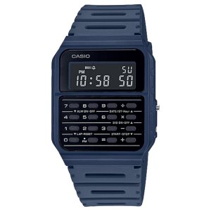 Casio Data Bank CA53WF-2B Casio Erkek Lacivert Mavi | QFCLJH698