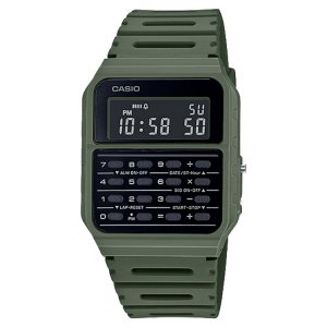 Casio Data Bank CA53WF-3B Casio Erkek Zeytin Yeşili Yeşil | IJZPML578