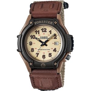 Casio Deri Analog FT500WC-5BV Casio Erkek Kahverengi | ACDJLZ281