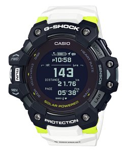 Casio Dijital Heart-Rate GBDH1000-1A7 G-shock Erkek Siyah Beyaz | ZTLXCY542