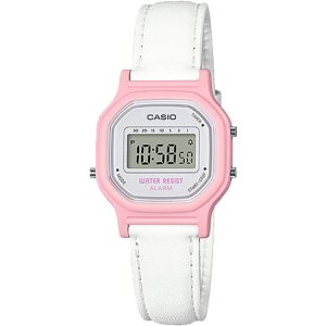 Casio Dijital LA11WL-4A Casio Erkek Beyaz Pembe | XVHURC843