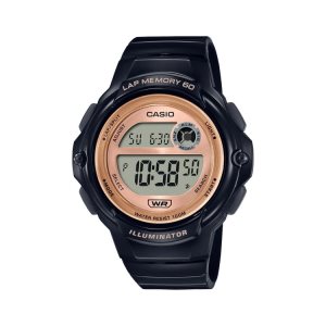 Casio Dijital LWS1200H-1AV Casio Erkek Siyah Altın | CFOPSQ592