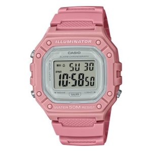 Casio Dijital W218HC-4AV Casio Erkek Pembe | SOUCPI246