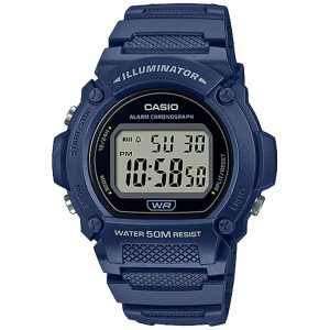 Casio Dijital W219H-2AV Casio Erkek Lacivert Mavi | RJKLPY523