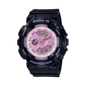 Casio Face BA110PL-1A Baby-G Kadın Siyah Pembe | TQYRXG250