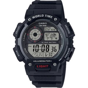 Casio Illuminator Dijital AE1400WH-1AV Casio Erkek Siyah | LMGNDK189