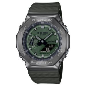 Casio Metal Covered GM2100B-3A G-shock Erkek Gümüş | EJQZLO853