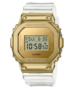 Casio Metal Covered GM5600SG-9 G-shock Erkek Altın | JIOMSL795