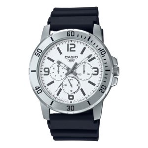 Casio STANDARD MTPVD300-7B Casio Erkek Gümüş | UZHYFO213