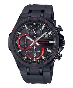 Casio Solar Powered Kronograf EQS920PB-1AV Edifice Erkek Siyah | KHBDUX497