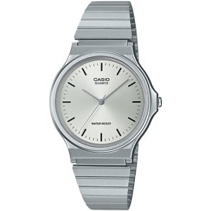 Casio Stainless Steel Analog Su Resistant MQ24D-7E Casio Erkek Gri | HQKGID023