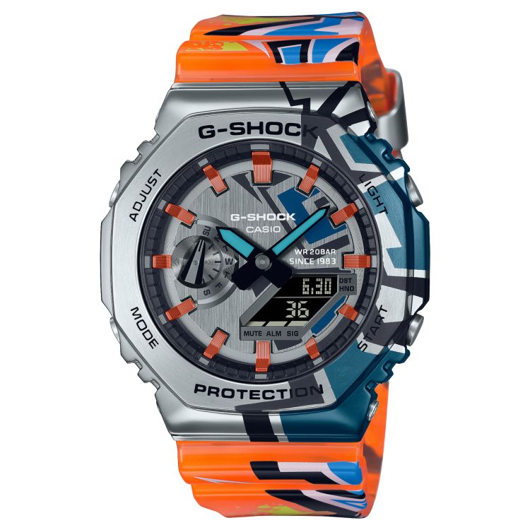 Casio ANALOG-DIGITAL GM2100SS-1A G-shock Erkek Gümüş | KDVPBA051