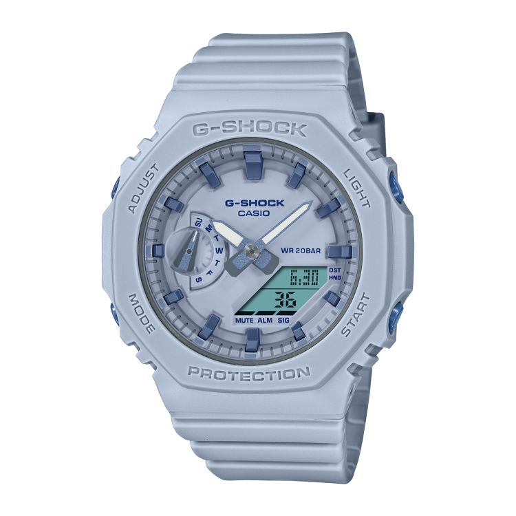 Casio ANALOG-DIGITAL GMAS2100BA22 G-shock Erkek Mavi Açık Mavi | INYUMC312