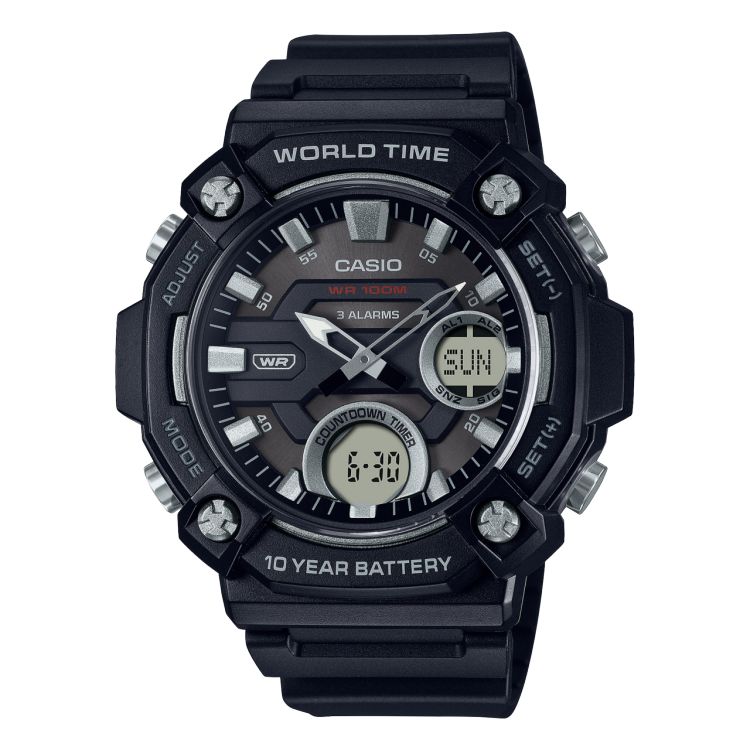 Casio Analog-Dijital AEQ120W-1AV Casio Erkek Siyah | GHTVFC428