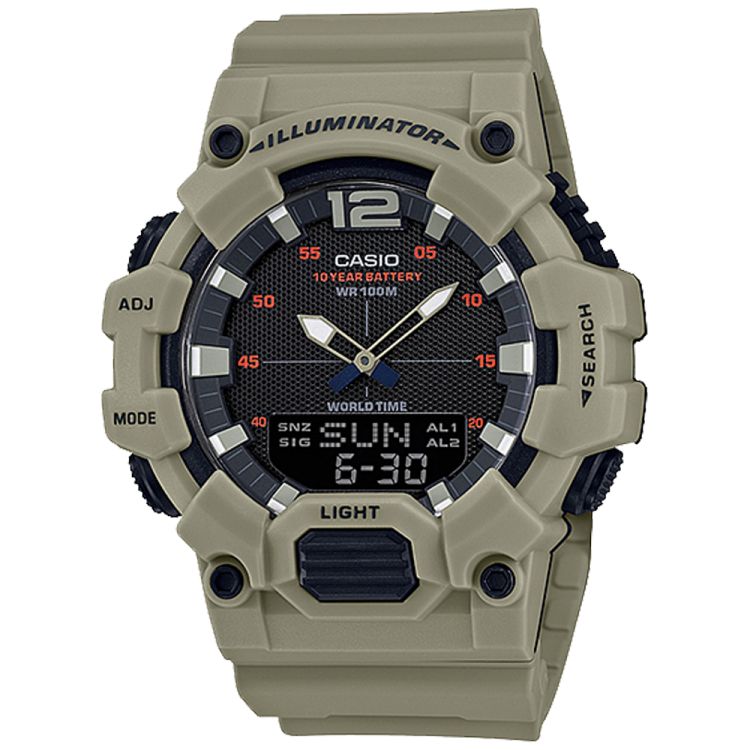 Casio Analog-Dijital Combination HDC700-3A3V Casio Erkek Zeytin Yeşili | VWXEIK875