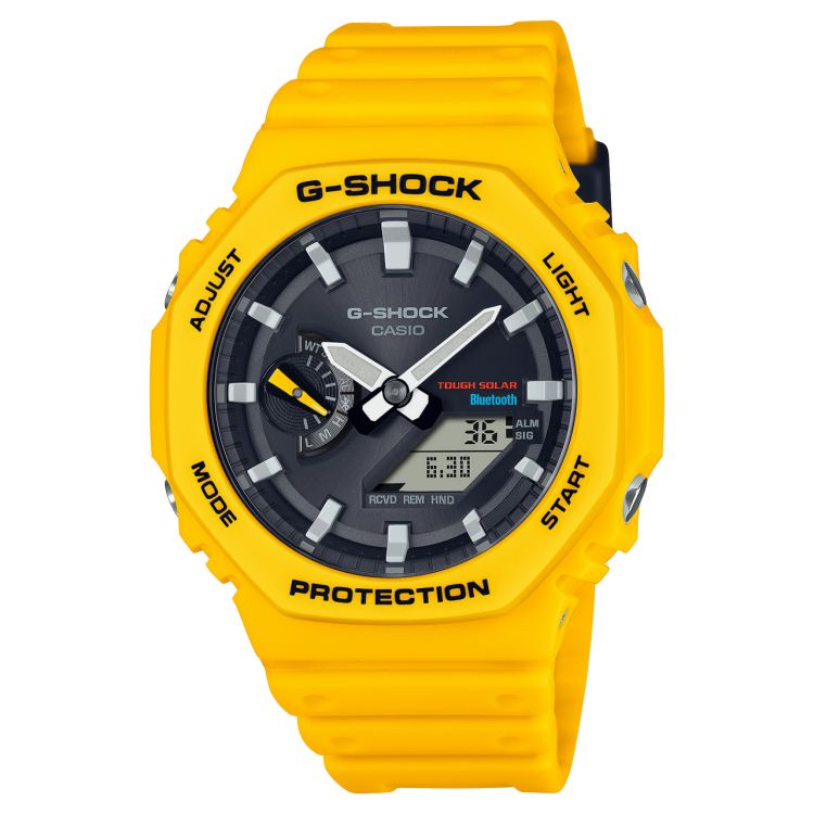 Casio Analog-Dijital GAB2100C-9A G-shock Erkek Sarı | AZTEHL385