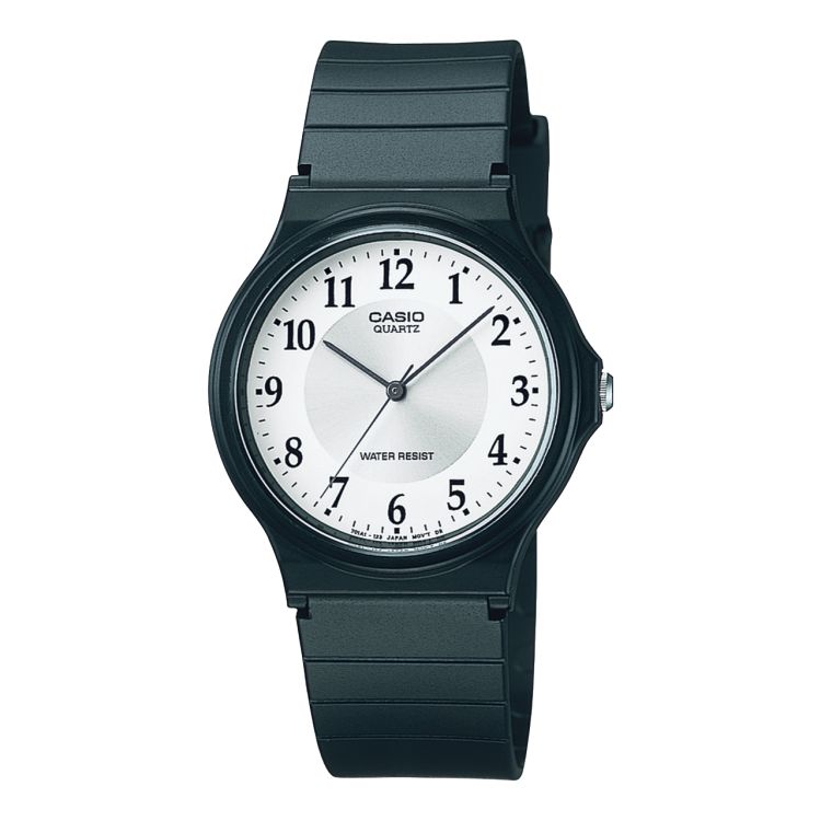 Casio Analog Su Resistant MQ24-7B3LL Casio Erkek Siyah Beyaz | AOXSCN420