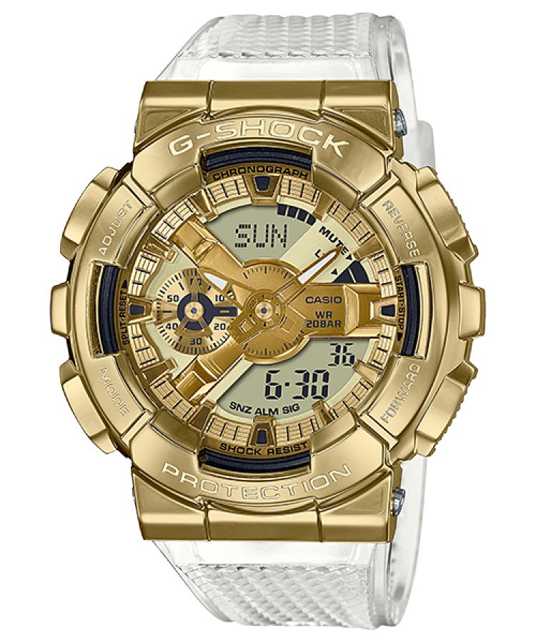 Casio Analog-digital Fashionable Metal GM110SG-9A G-shock Kadın Altın | TPAGSU346