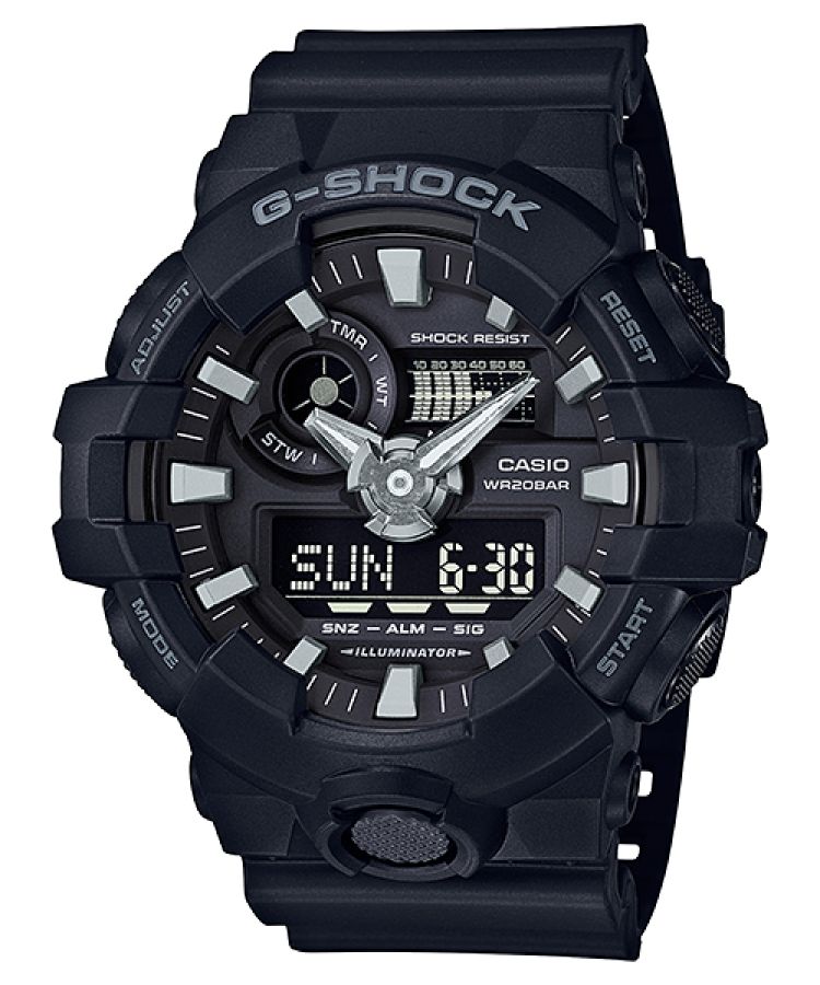 Casio Analog-digital GA700-1B G-shock Erkek Siyah | UDAZKL197