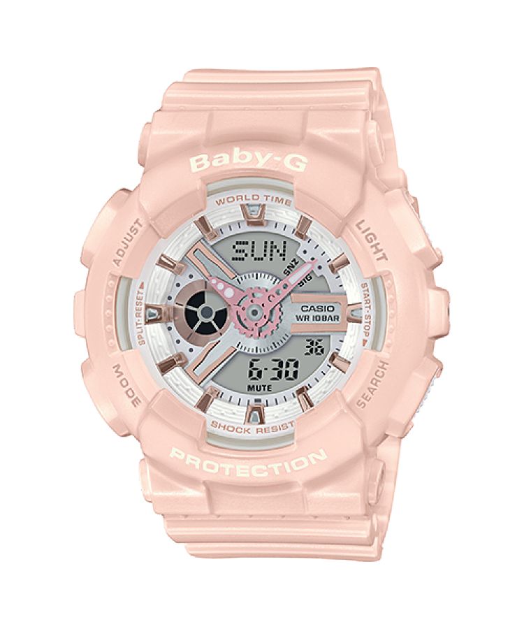 Casio BA110RG-4A Baby-G Kadın Açık Pembe | TGYSHB741