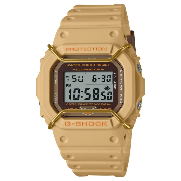 Casio DIGITAL DW5600PT-5 G-shock Erkek Kahverengi | NWSTHB351