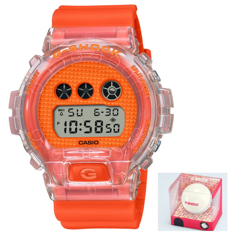 Casio DIGITAL Transparent DW6900GL-4 G-shock Erkek | FZGLDK913