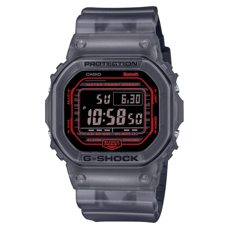 Casio DIGITAL Transparent DWB5600G-1 G-shock Erkek | DCGITP426