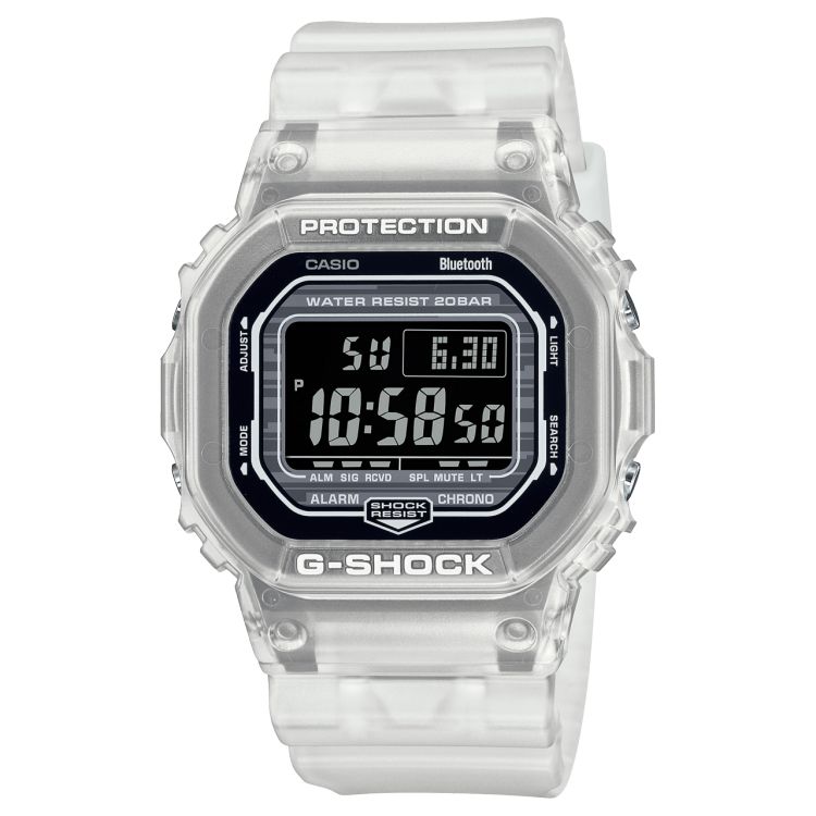 Casio DIGITAL Transparent DWB5600G-7 G-shock Erkek | HVYZTJ617