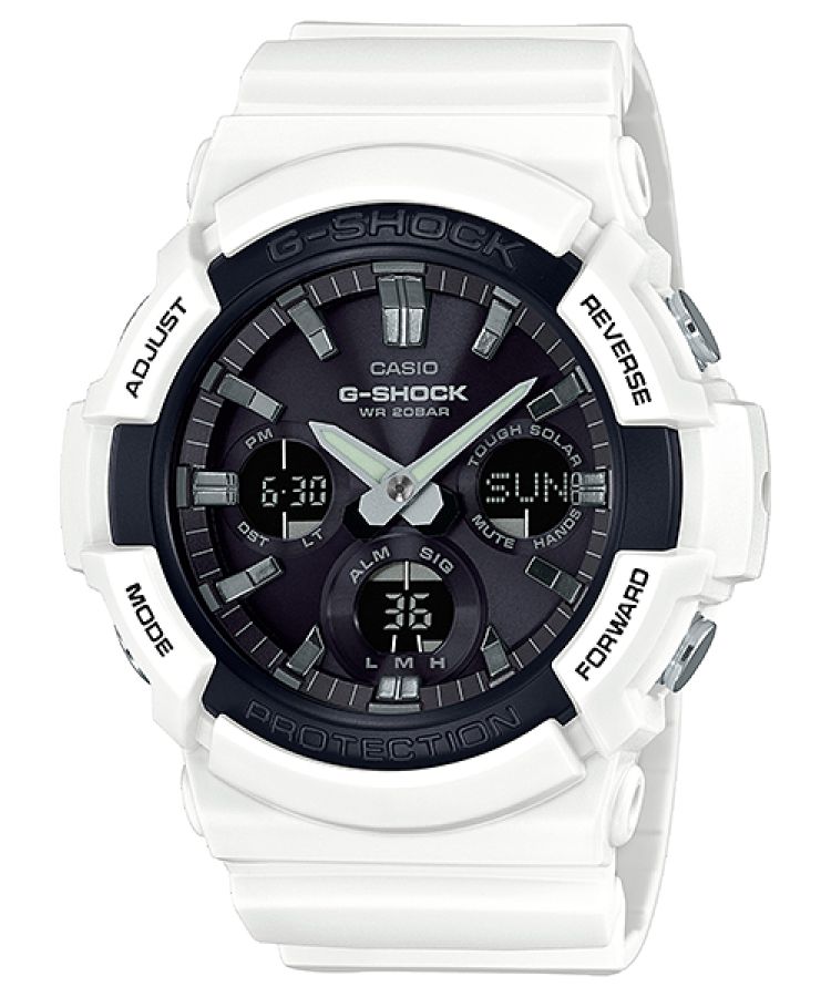 Casio Dijital Analog GAS100B-7A G-shock Erkek Beyaz | OQXNMC347