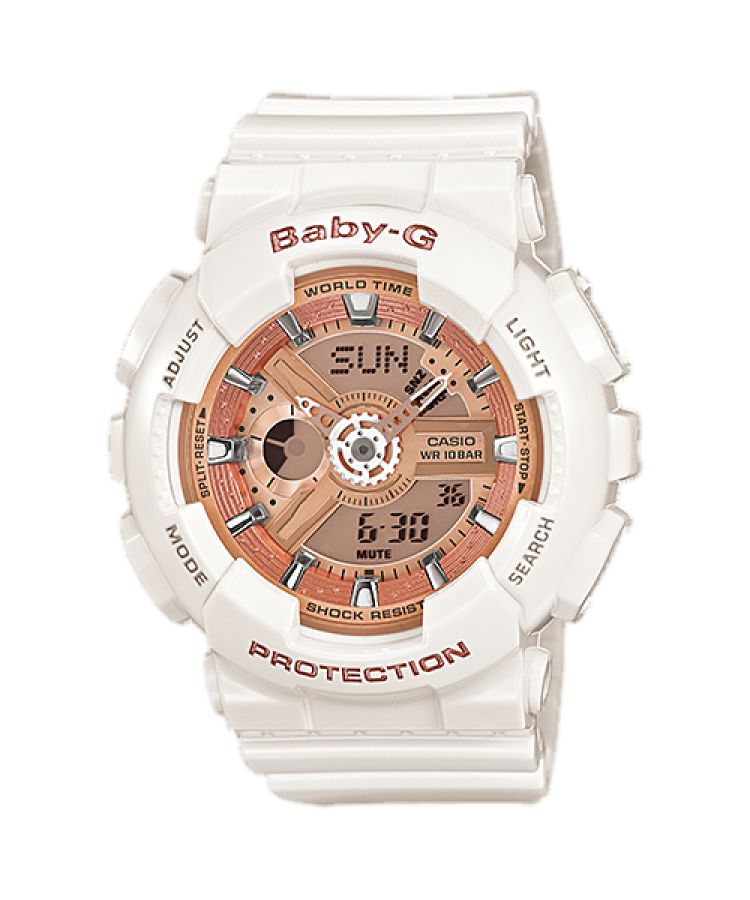 Casio Dijital BA110-7A1 Baby-G Kadın Beyaz | OAQCLR982