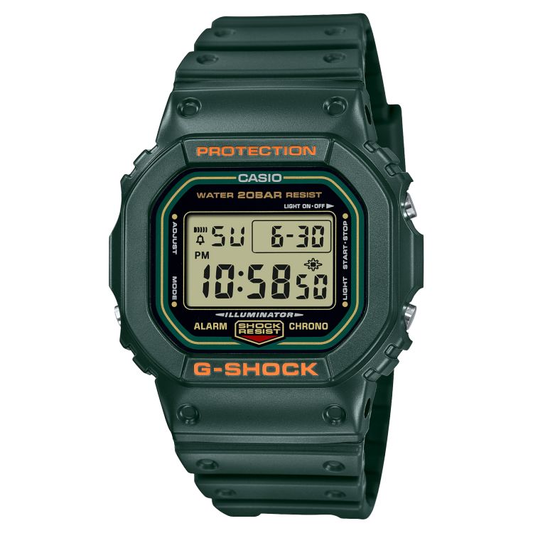 Casio Dijital DW5600RB-3 G-shock Erkek Yeşil | JYGTDV307