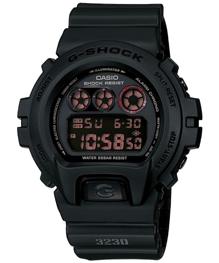 Casio Dijital DW6900MS-1 G-shock Erkek Siyah | RYENGB792