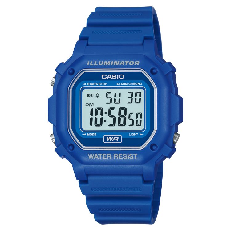 Casio Dijital F108WH-2A Casio Erkek Mavi | PRENMY351