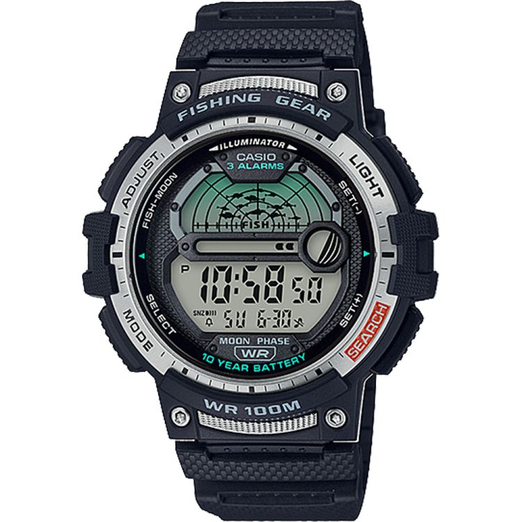 Casio Dijital Fishing WS1200H-1AV Casio Erkek | KLSRUD162