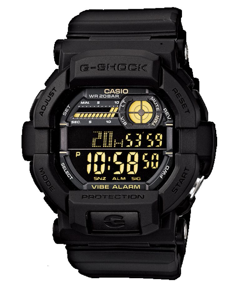 Casio Dijital GD350-1B G-shock Erkek Siyah | VFUGID046