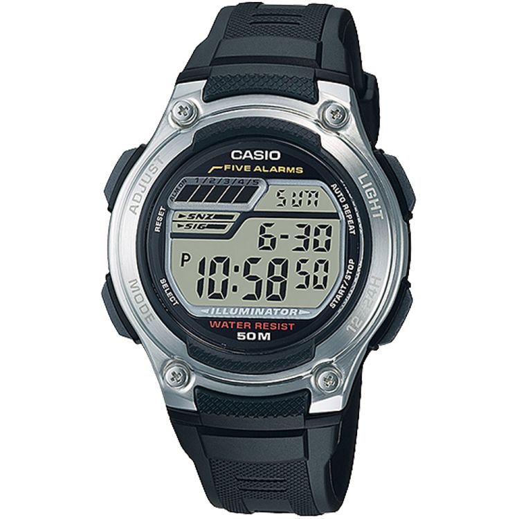 Casio Dijital Gündelik W212H-1AV Casio Erkek Gümüş | KLWEQH075