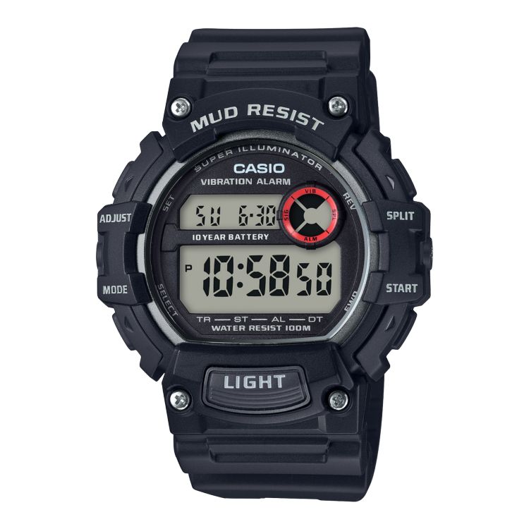 Casio Dijital TRT110H-1AV Casio Erkek Siyah | FJYHIU471