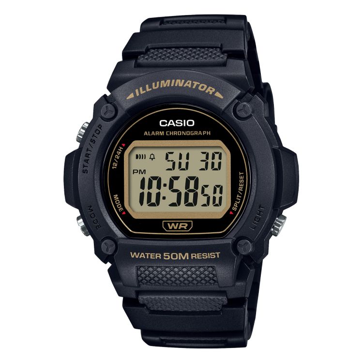 Casio Dijital W219H-1A2V Casio Erkek Siyah | EBCRVU748