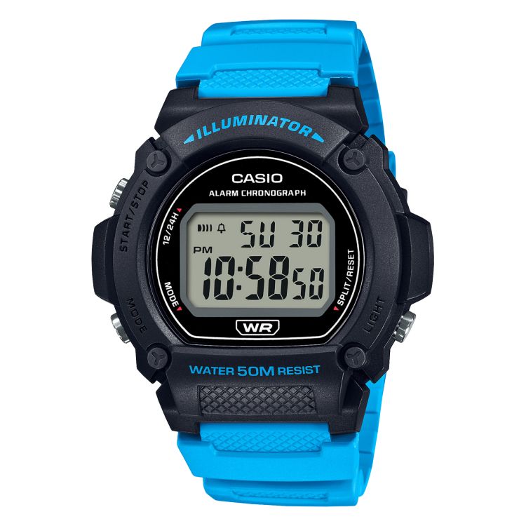 Casio Dijital W219H-2A2V Casio Erkek Siyah | OTSJYV723