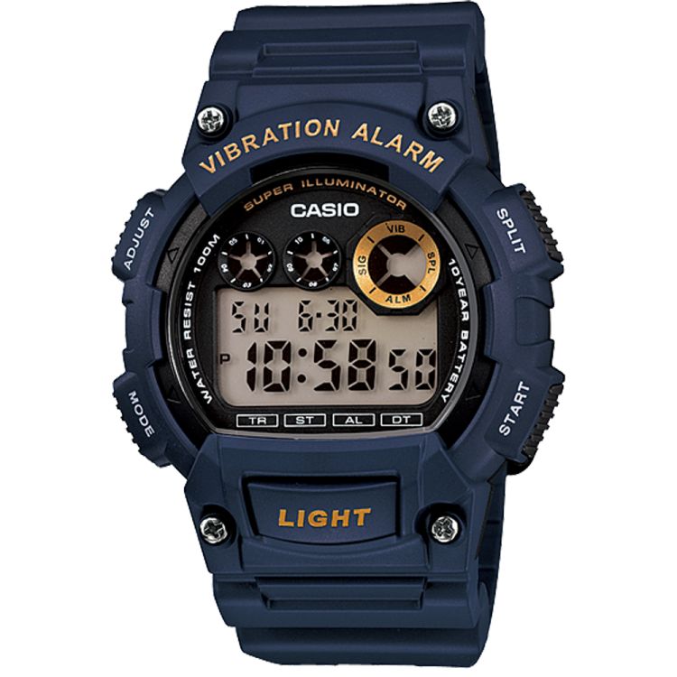 Casio Dijital W735H-2AV Casio Erkek Lacivert Mavi | WZGTCV234