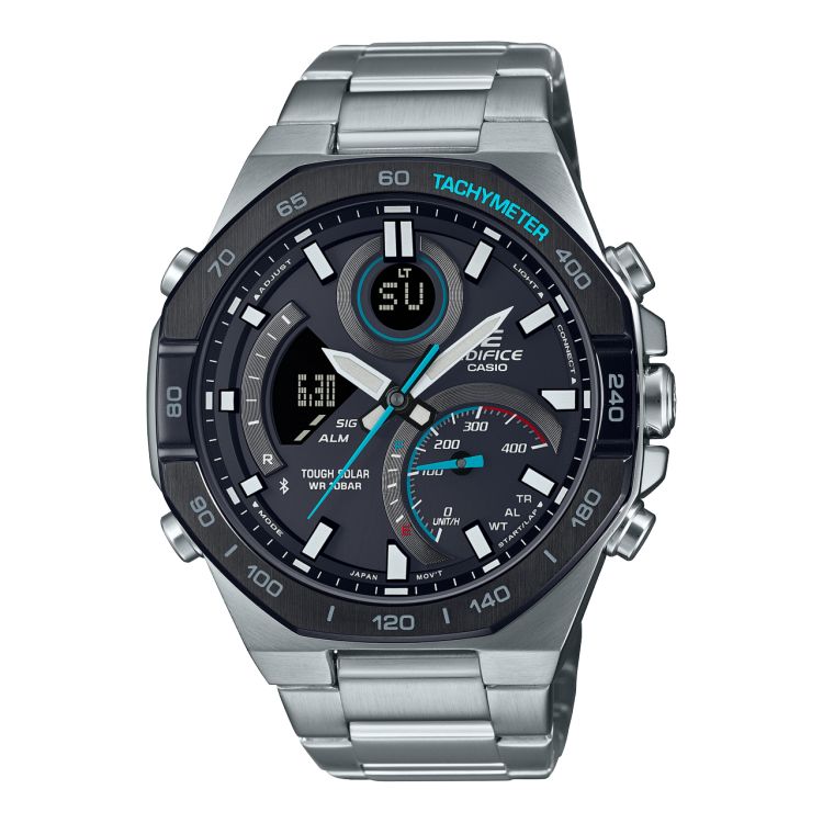 Casio ECB-900 Series Yarış ECB950DB-1A Edifice Erkek | SMGUWK694